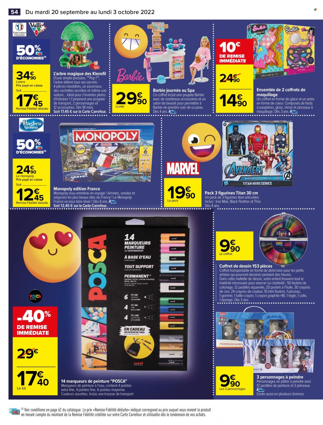 Catalogue Carrefour Hypermarchés - 20/09/2022 - 03/10/2022. Page 56