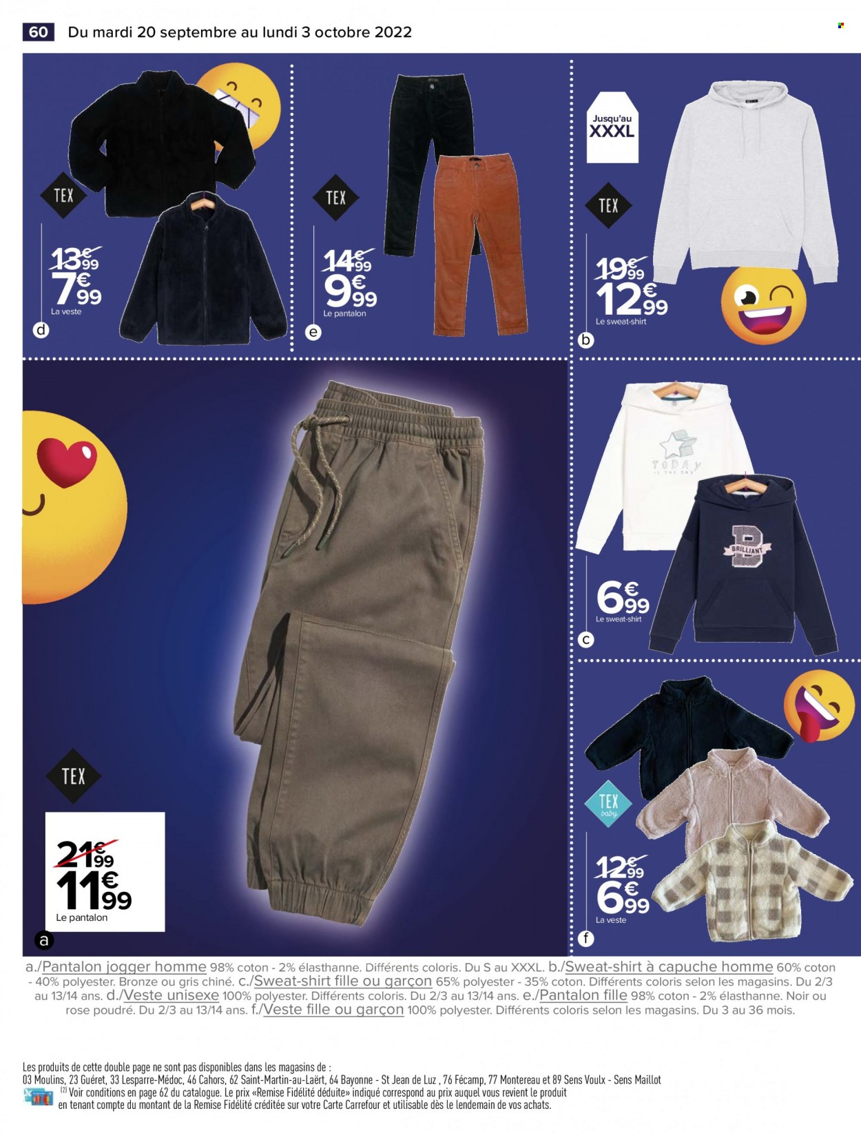 Catalogue Carrefour Hypermarchés - 20/09/2022 - 03/10/2022. Page 62