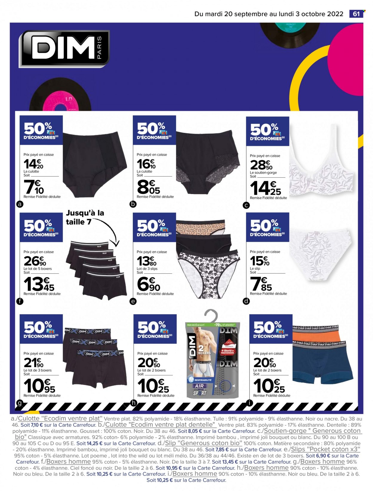 Catalogue Carrefour Hypermarchés - 20/09/2022 - 03/10/2022. Page 63