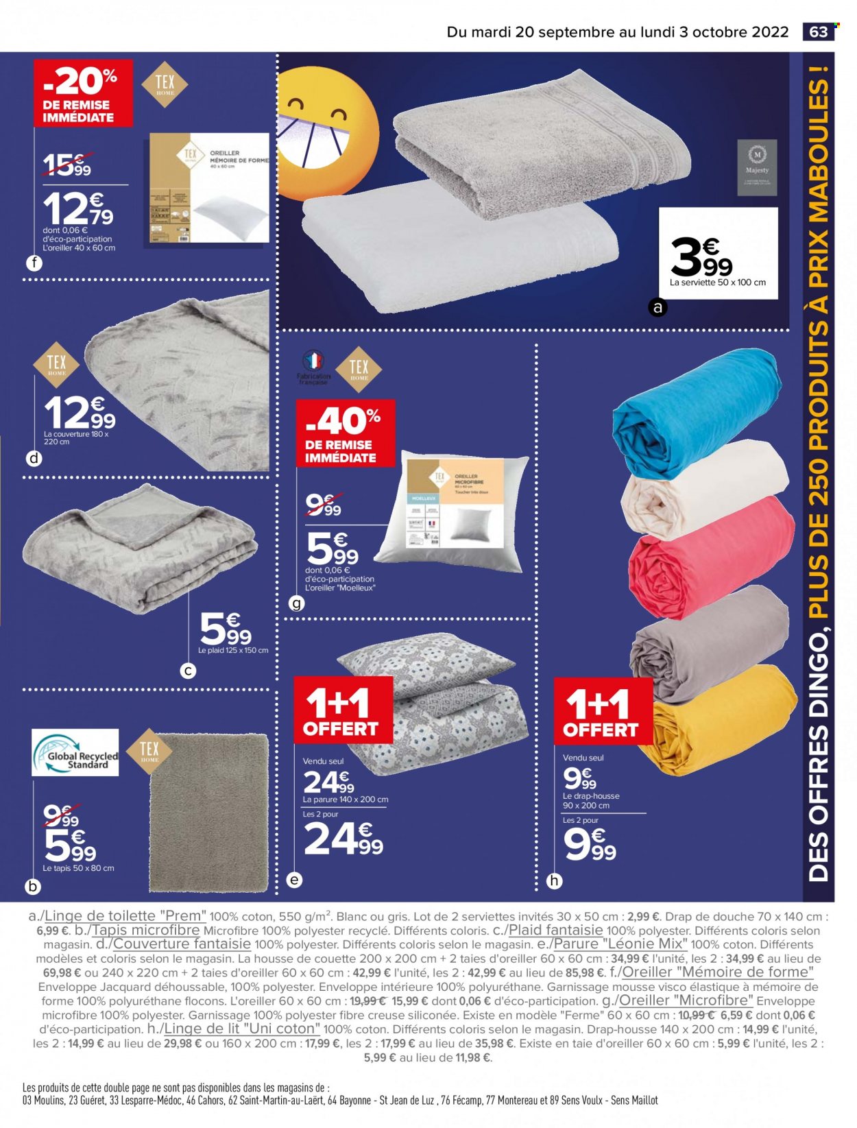 Catalogue Carrefour Hypermarchés - 20/09/2022 - 03/10/2022. Page 65