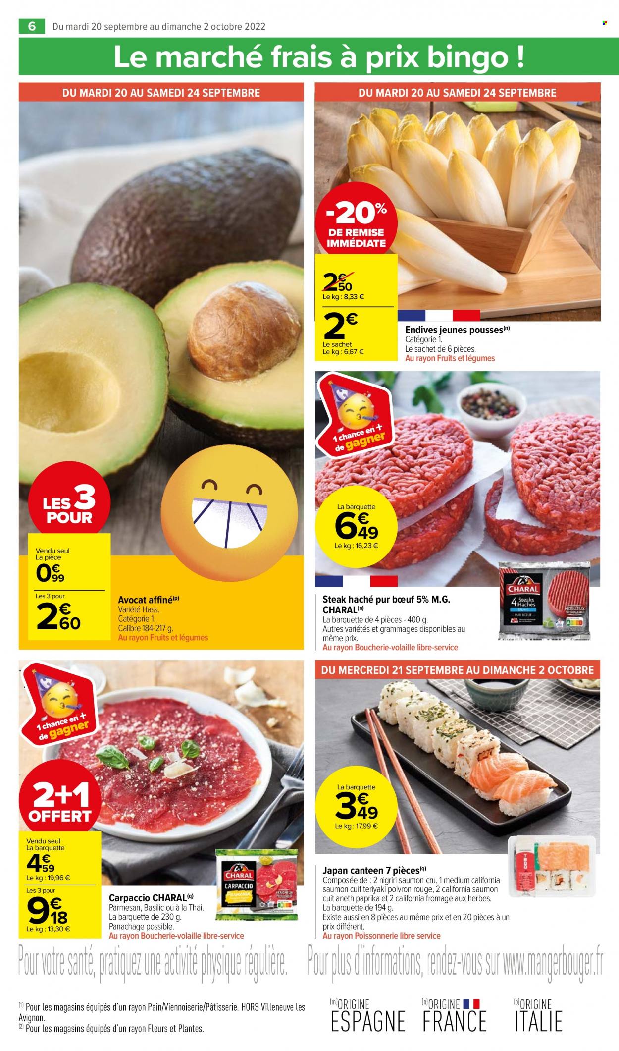 Catalogue Carrefour Market - 20/09/2022 - 02/10/2022. Page 6