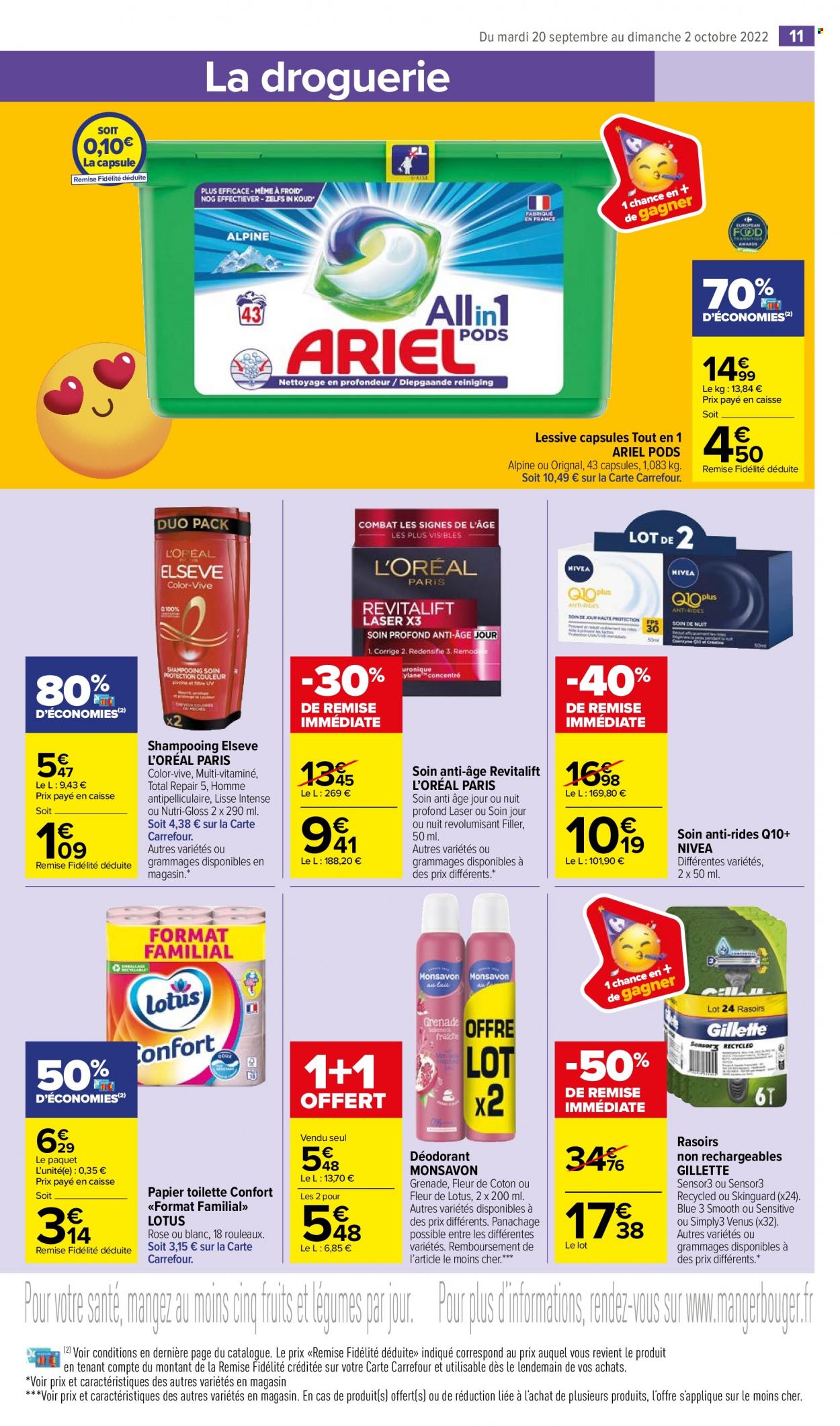 Catalogue Carrefour Market - 20/09/2022 - 02/10/2022. Page 11