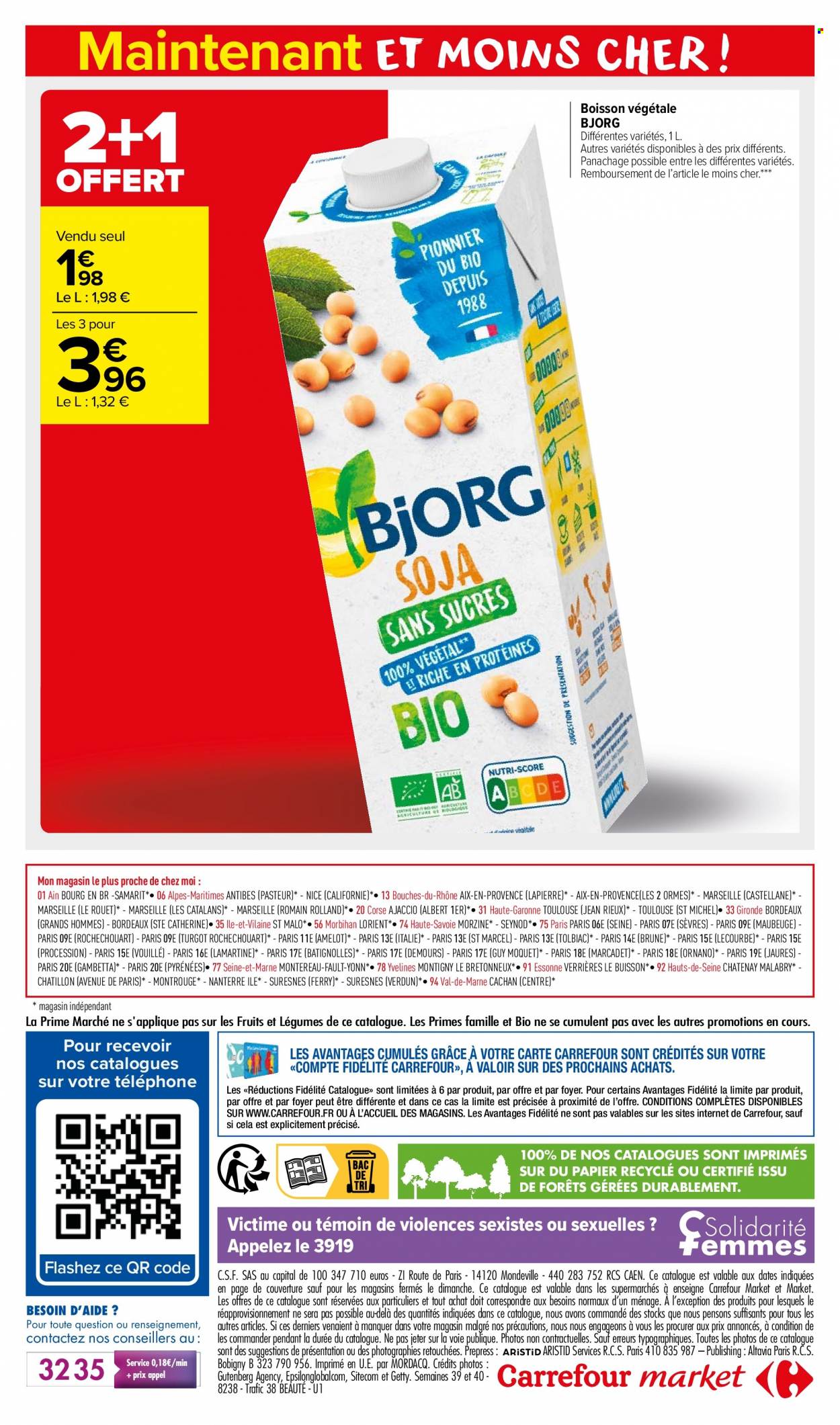 Catalogue Carrefour Market - 20/09/2022 - 02/10/2022. Page 12