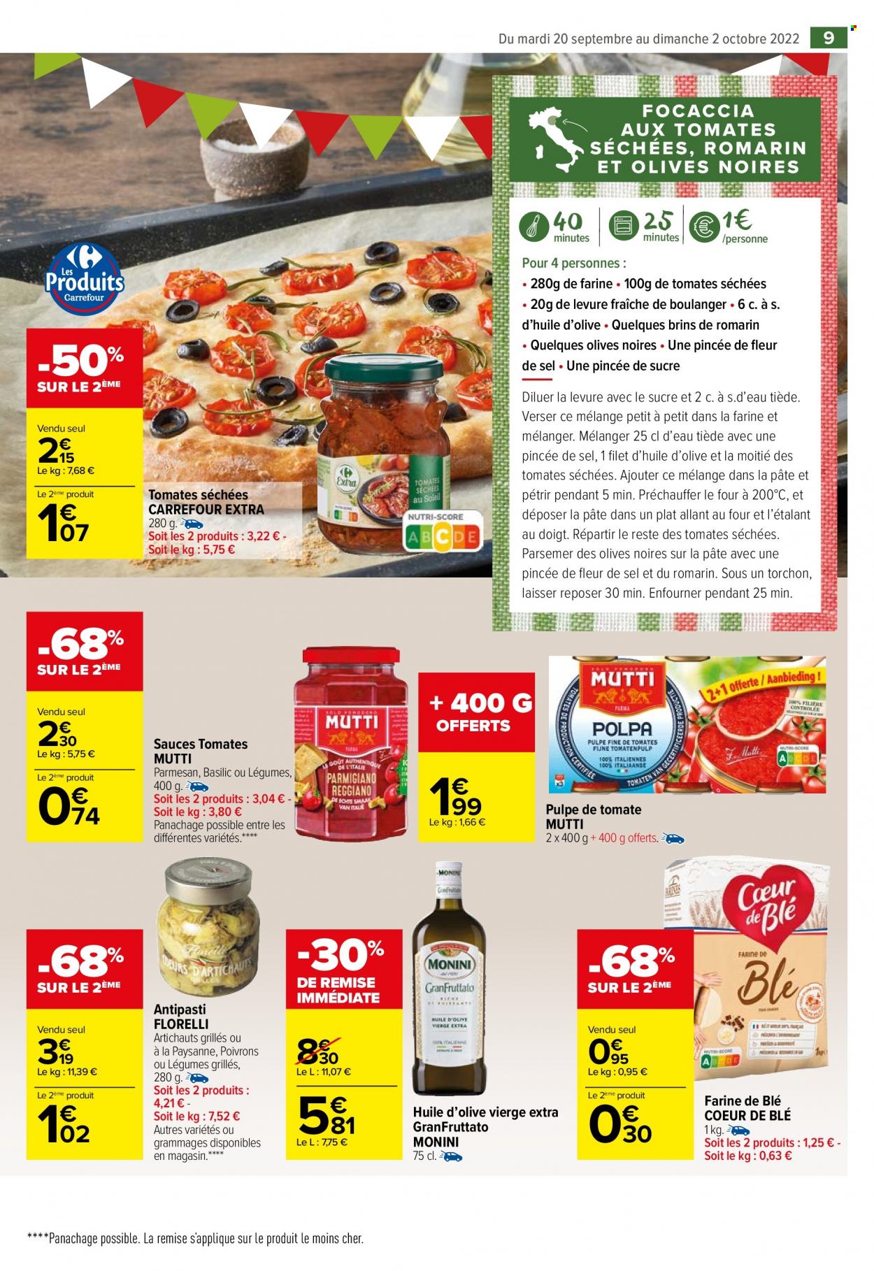 Catalogue Carrefour Market - 20/09/2022 - 02/10/2022. Page 9