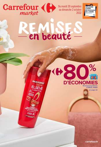 Catalogue Carrefour Market - 20/09/2022 - 02/10/2022.
