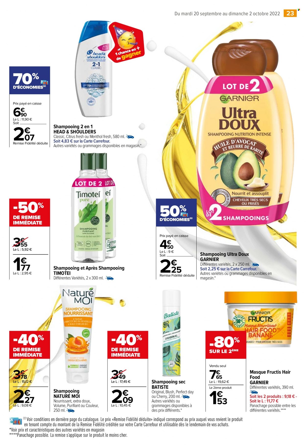 Catalogue Carrefour Market - 20/09/2022 - 02/10/2022. Page 23