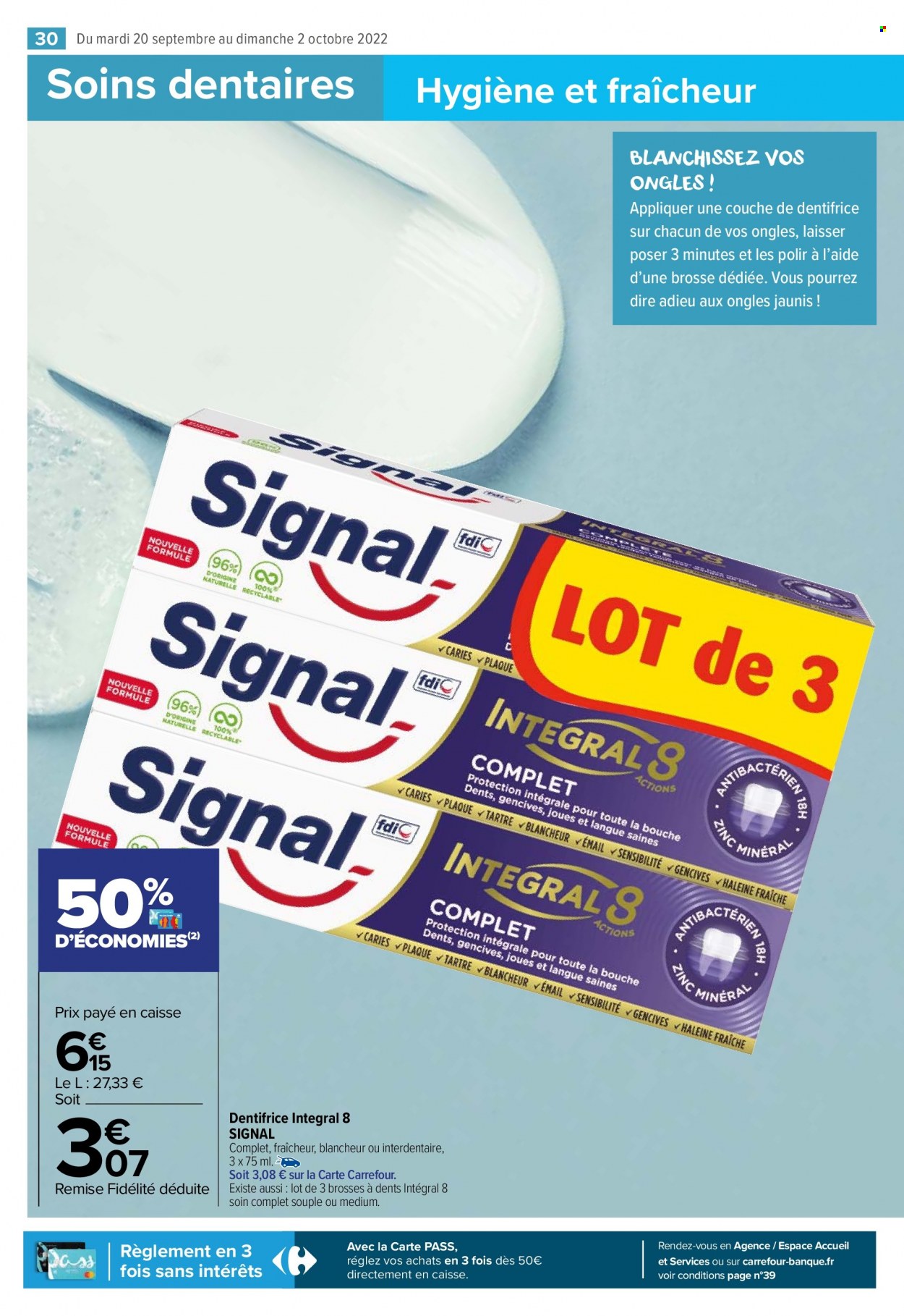 Catalogue Carrefour Market - 20/09/2022 - 02/10/2022. Page 30
