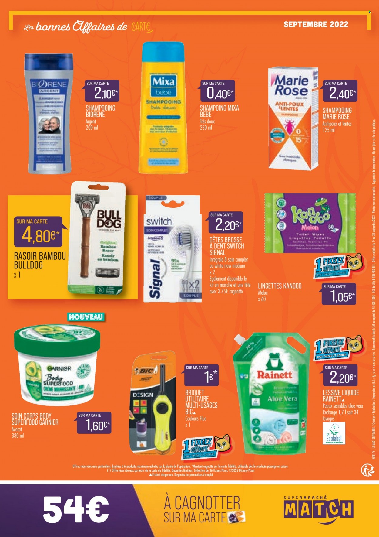 Catalogue Supermarché Match - 01/09/2022 - 30/09/2022. Page 8