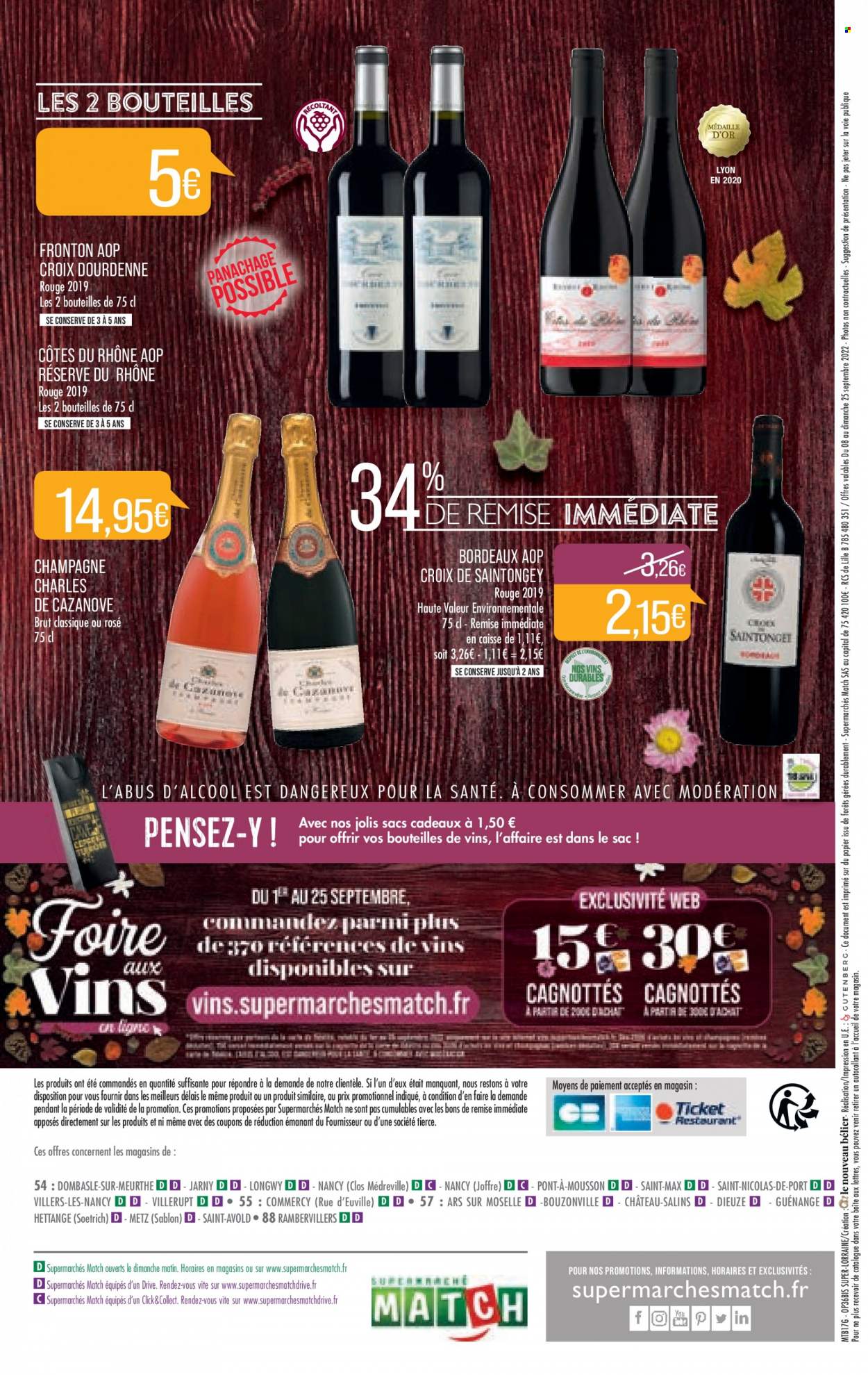 Catalogue Supermarché Match - 08/09/2022 - 25/09/2022. Page 28