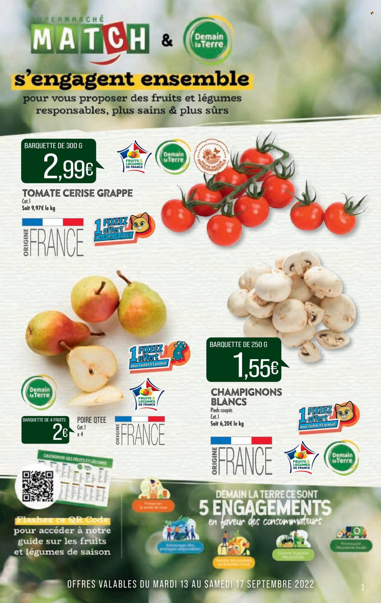 Catalogue Supermarché Match - 13/09/2022 - 25/09/2022. Page 3