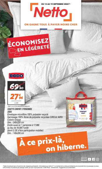 Catalogue Netto - 13/09/2022 - 19/09/2022.