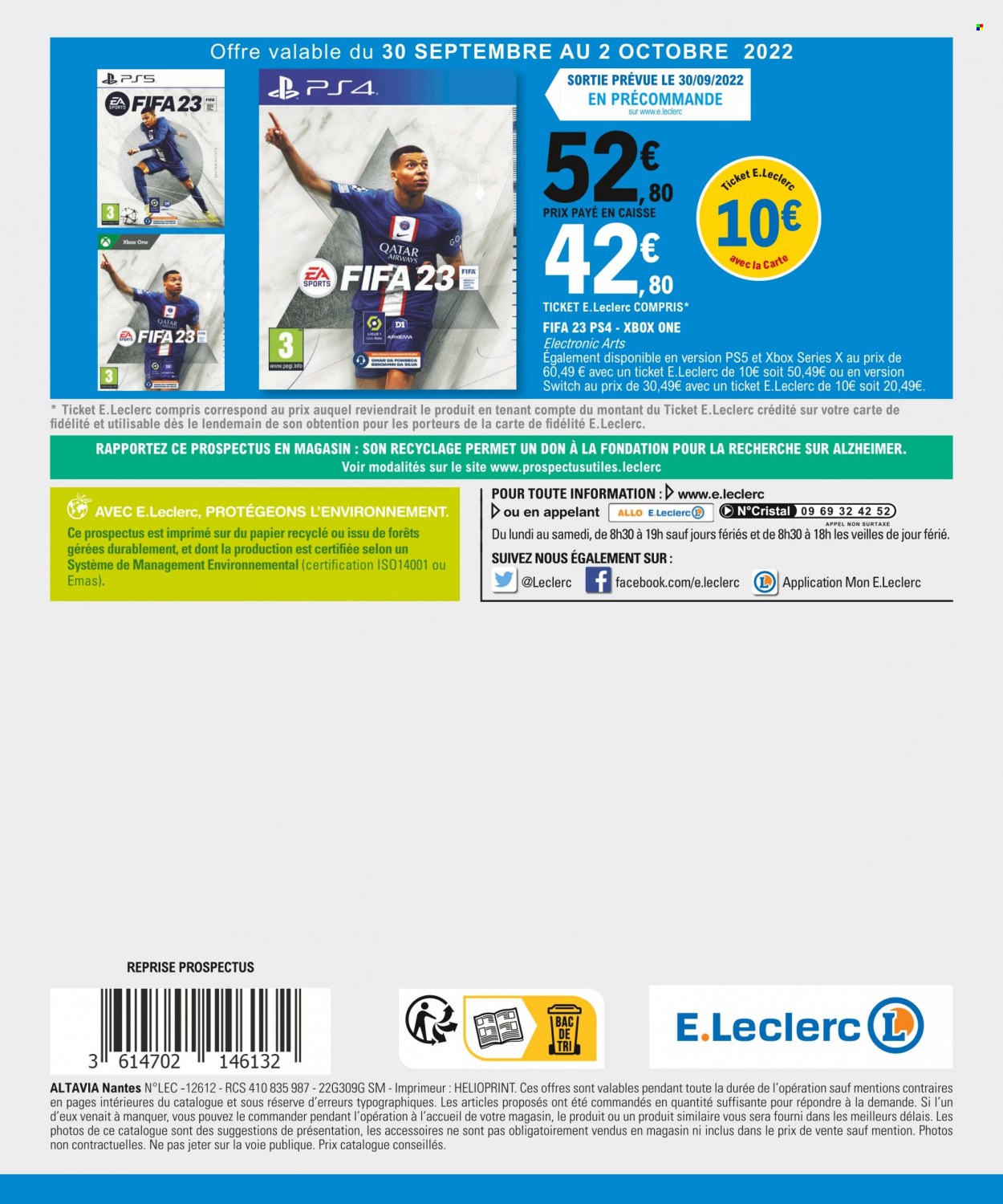 Catalogue E.Leclerc - 20/09/2022 - 01/10/2022. Page 36