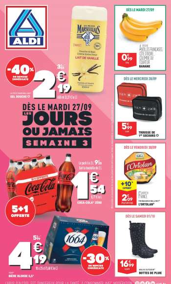 Catalogue ALDI - 27/09/2022 - 03/10/2022.