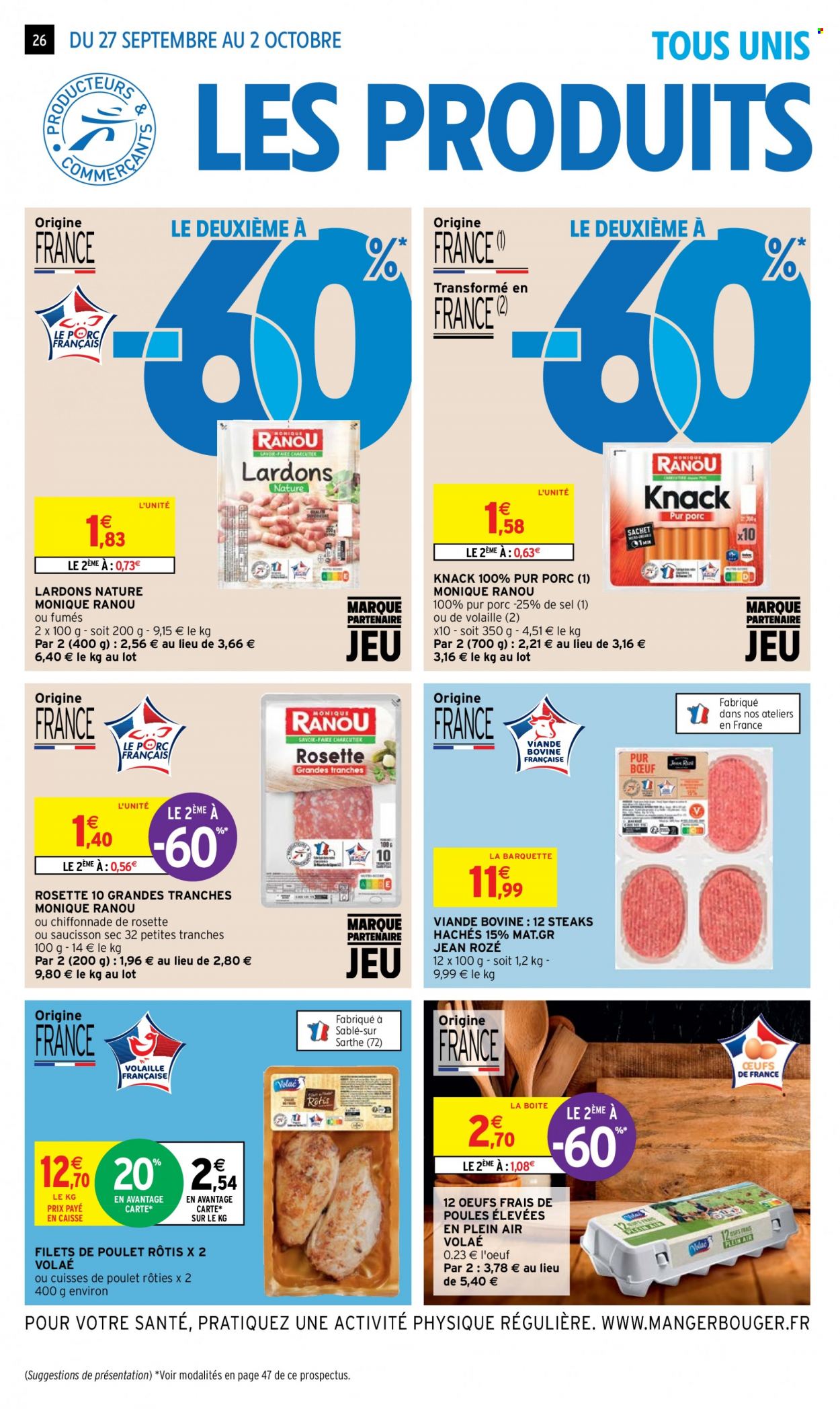 Catalogue Intermarché Super - 27/09/2022 - 02/10/2022. Page 26