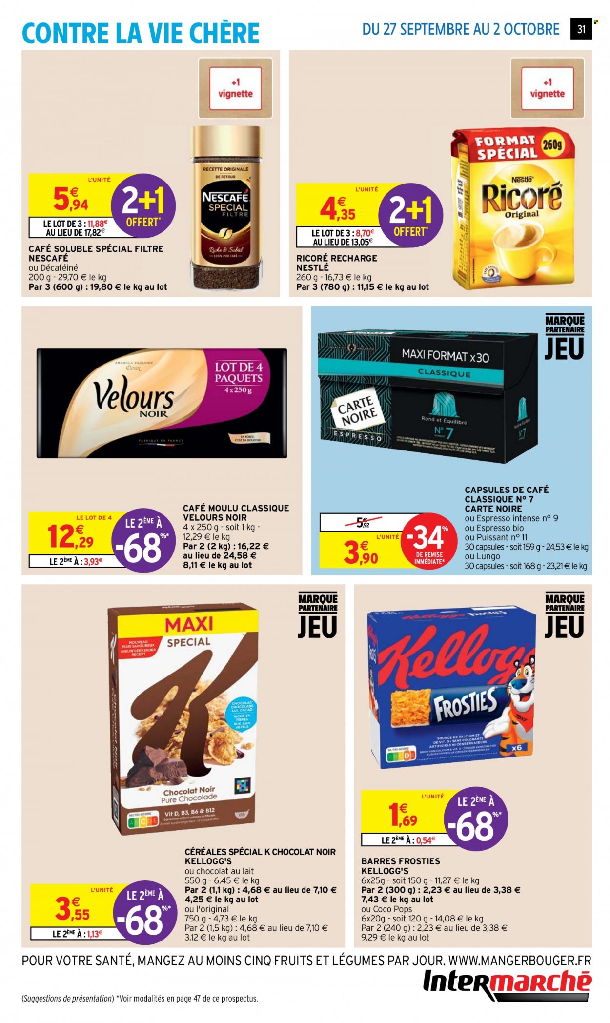 Catalogue Intermarché Super - 27/09/2022 - 02/10/2022. Page 31