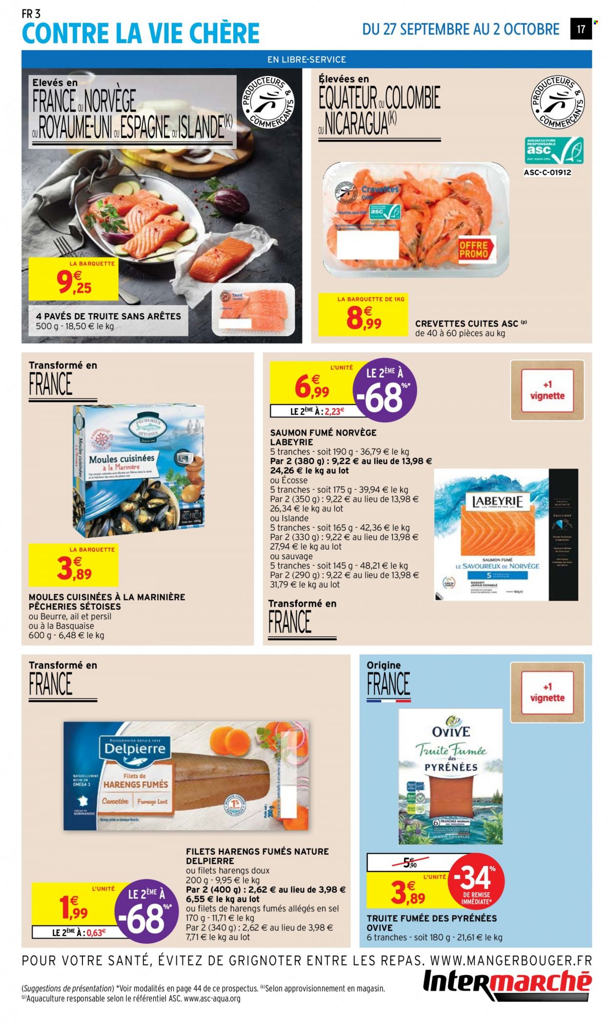 Catalogue Intermarché Hyper - 27/09/2022 - 02/10/2022. Page 17