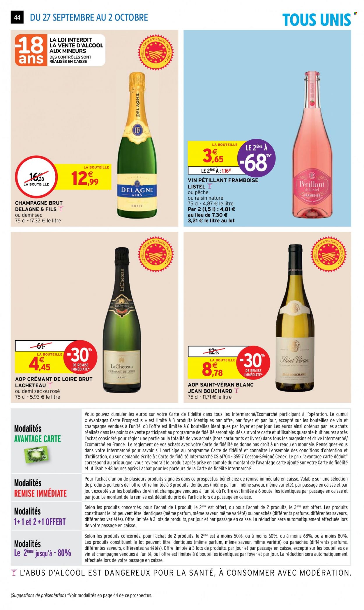 Catalogue Intermarché Hyper - 27/09/2022 - 02/10/2022. Page 44