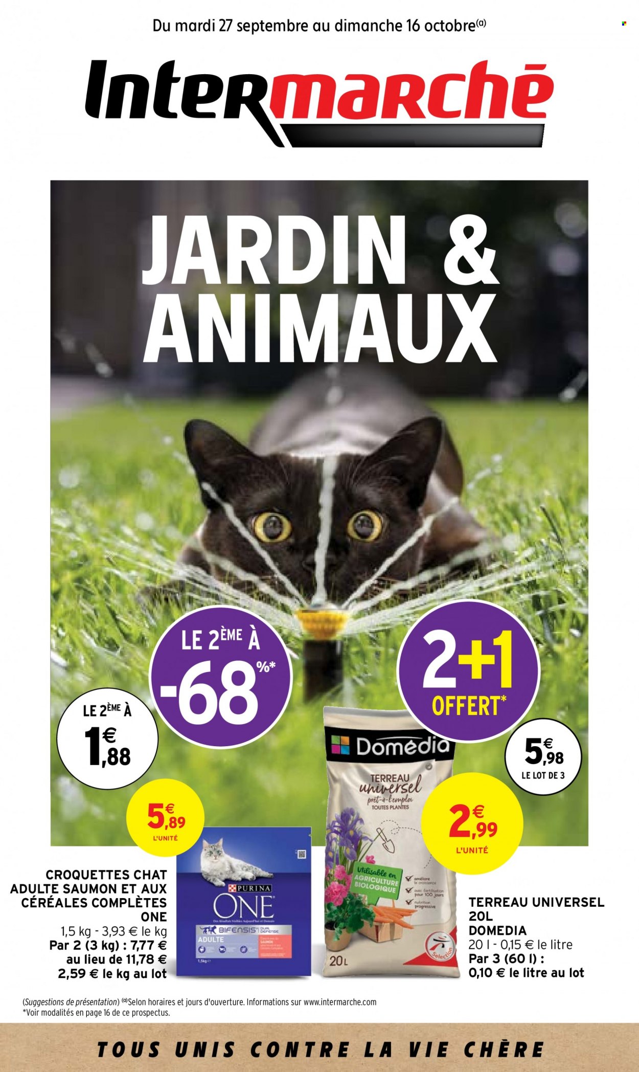 Catalogue Intermarché - 27/09/2022 - 16/10/2022. Page 1