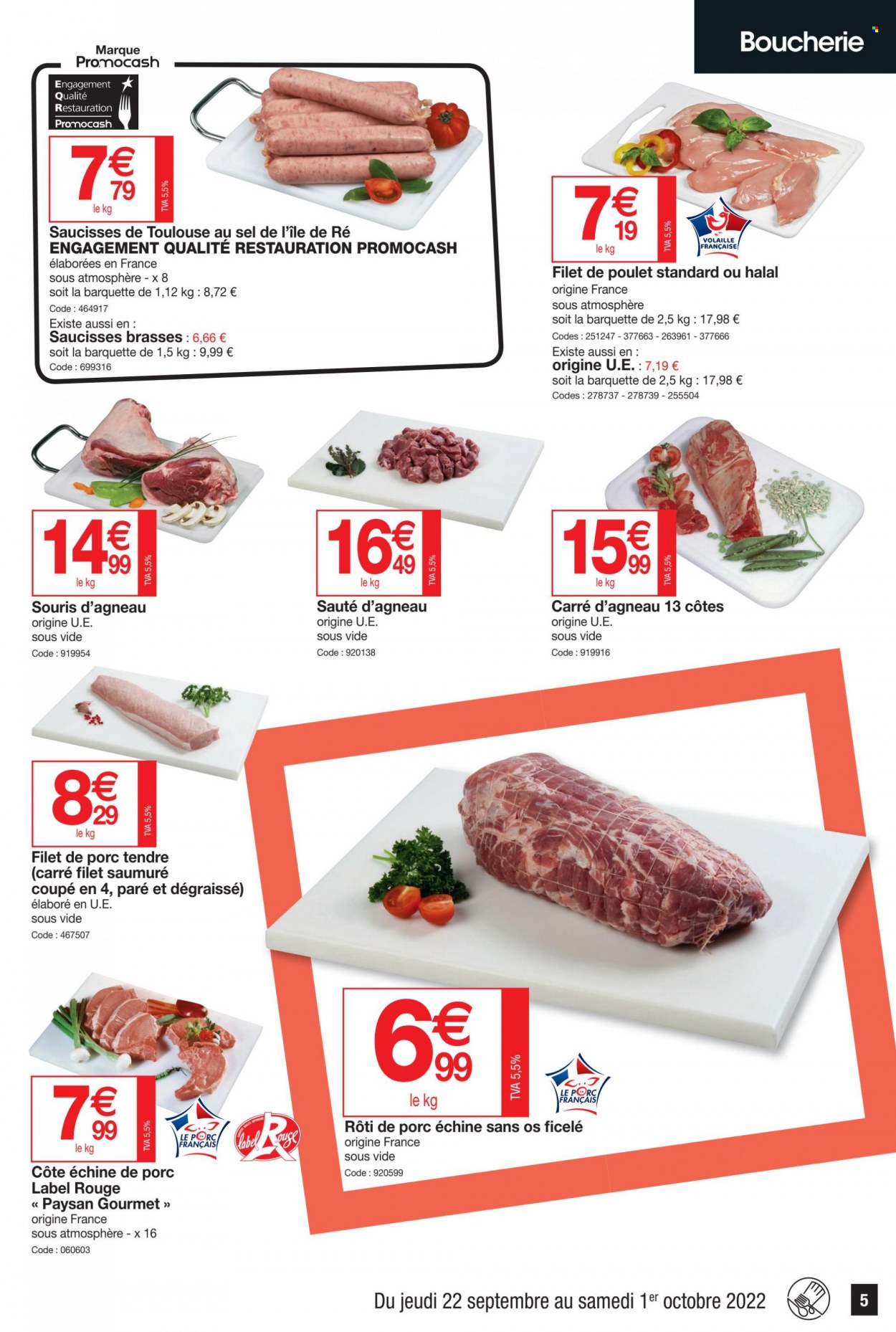 Catalogue Promocash - 22/09/2022 - 01/10/2022. Page 5