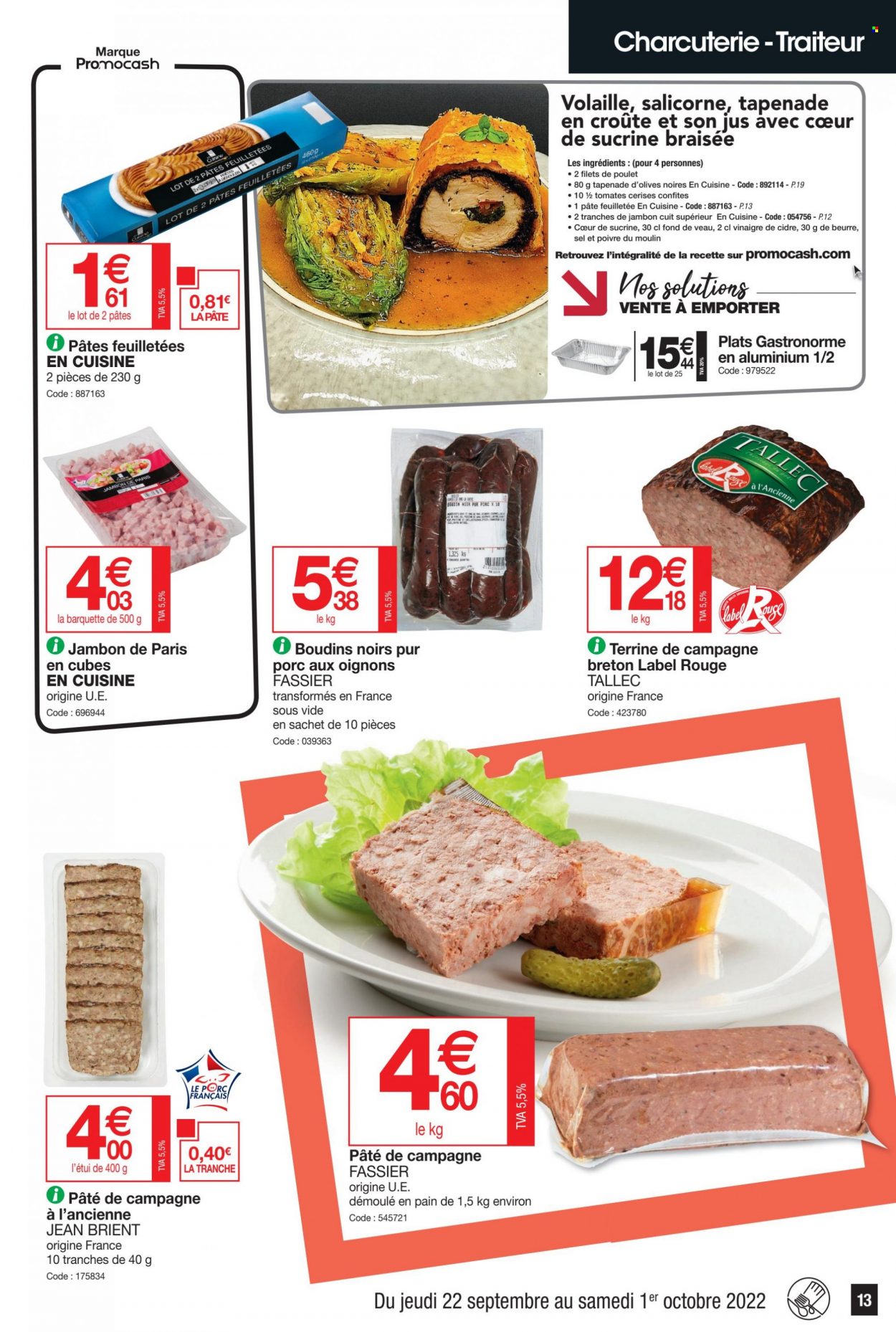 Catalogue Promocash - 22/09/2022 - 01/10/2022. Page 13