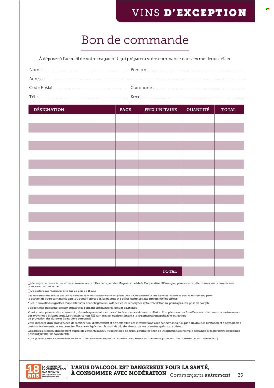 Catalogue Magasins U - 27/09/2022 - 08/10/2022. Page 39
