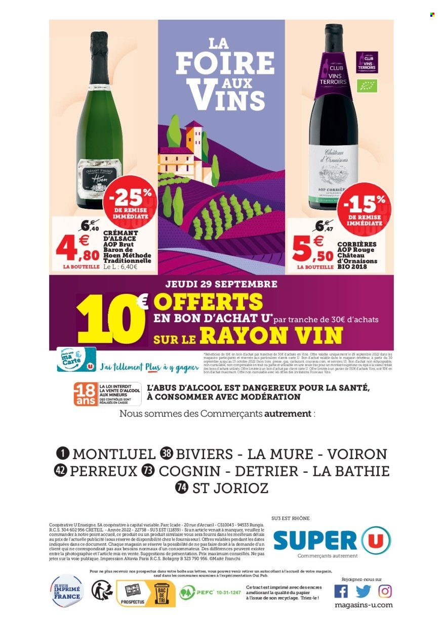 Catalogue Magasins U - 27/09/2022 - 08/10/2022. Page 40