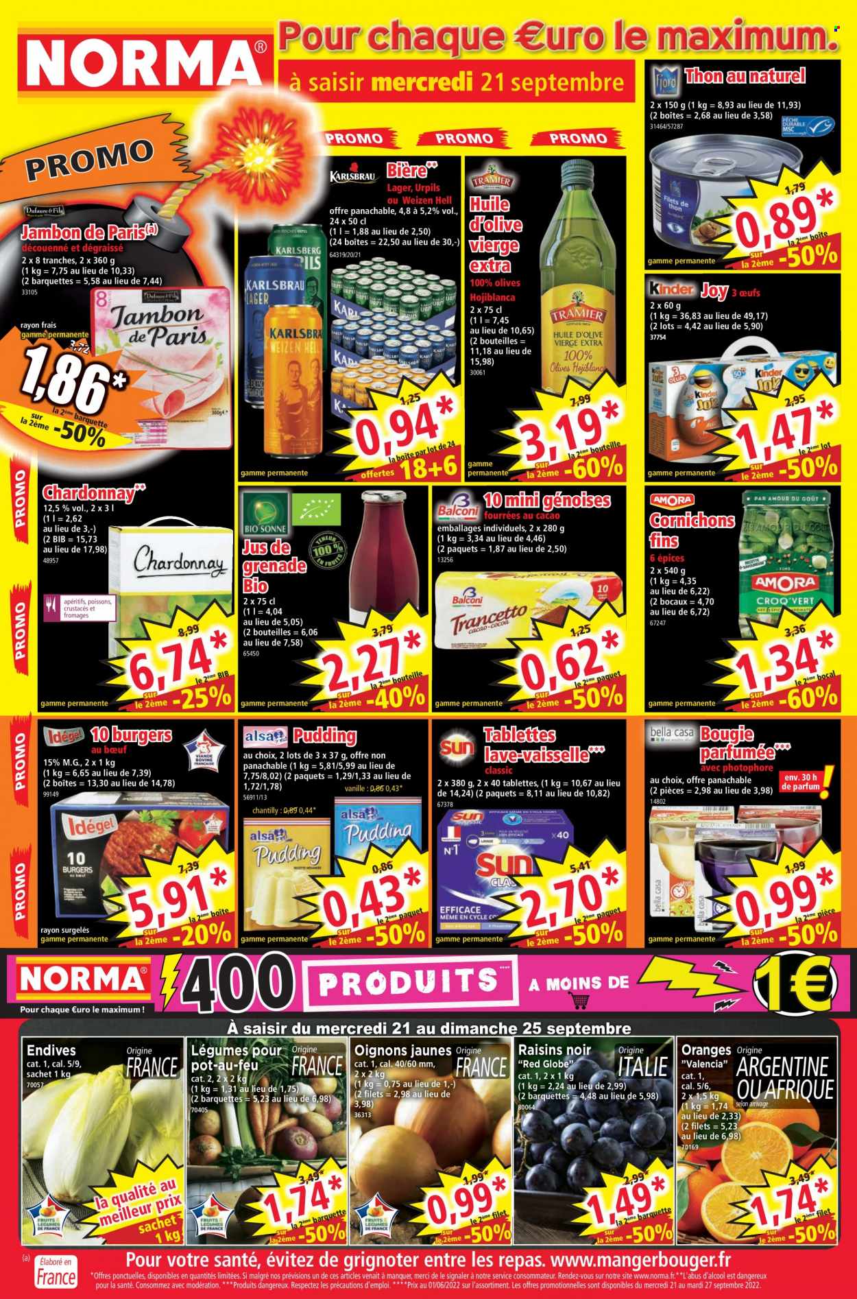 Catalogue Norma - 21/09/2022 - 27/09/2022. Page 1