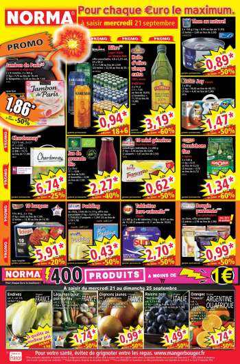 Catalogue Norma - 21/09/2022 - 27/09/2022.