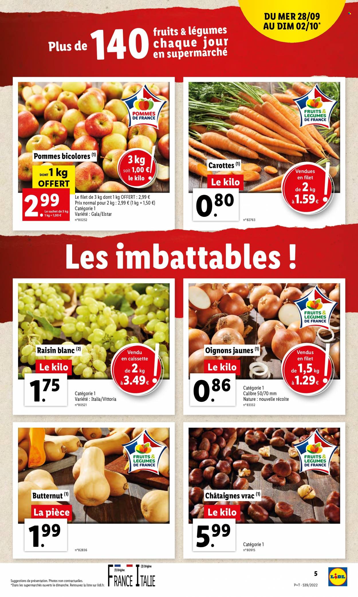 Catalogue Lidl - 28/09/2022 - 04/10/2022. Page 5