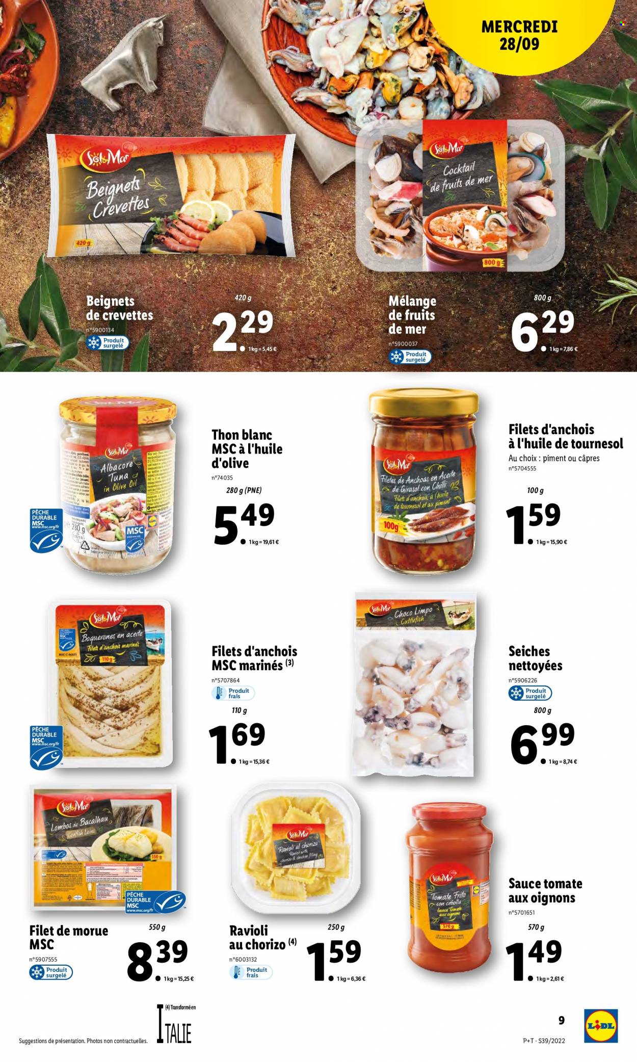 Catalogue Lidl - 28/09/2022 - 04/10/2022. Page 9
