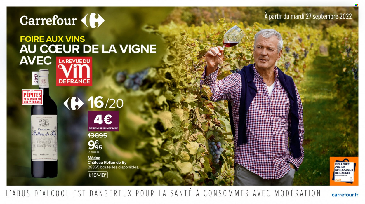 Catalogue Carrefour Hypermarchés - 27/09/2022 - 10/10/2022. Page 1
