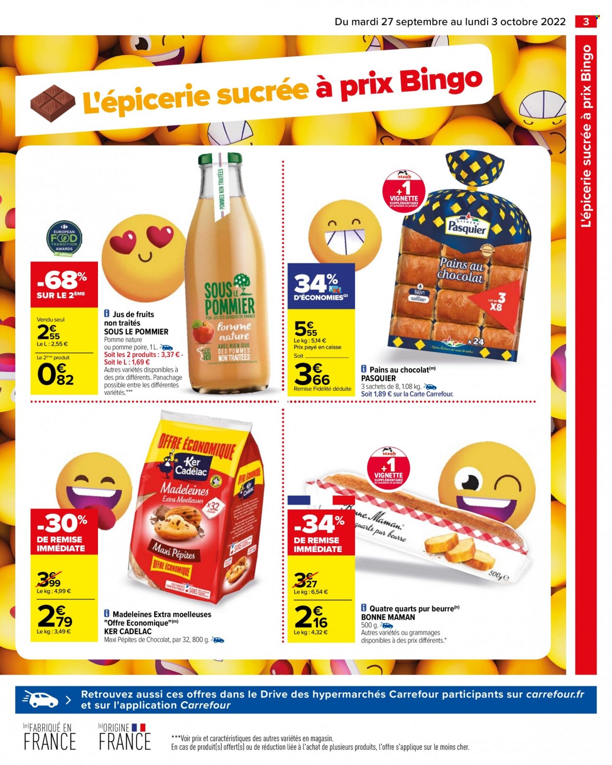Catalogue Carrefour Hypermarchés - 27/09/2022 - 03/10/2022. Page 5