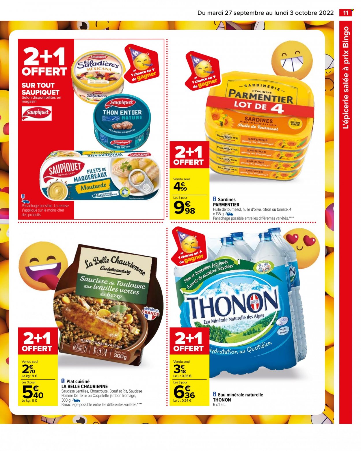Catalogue Carrefour Hypermarchés - 27/09/2022 - 03/10/2022. Page 13