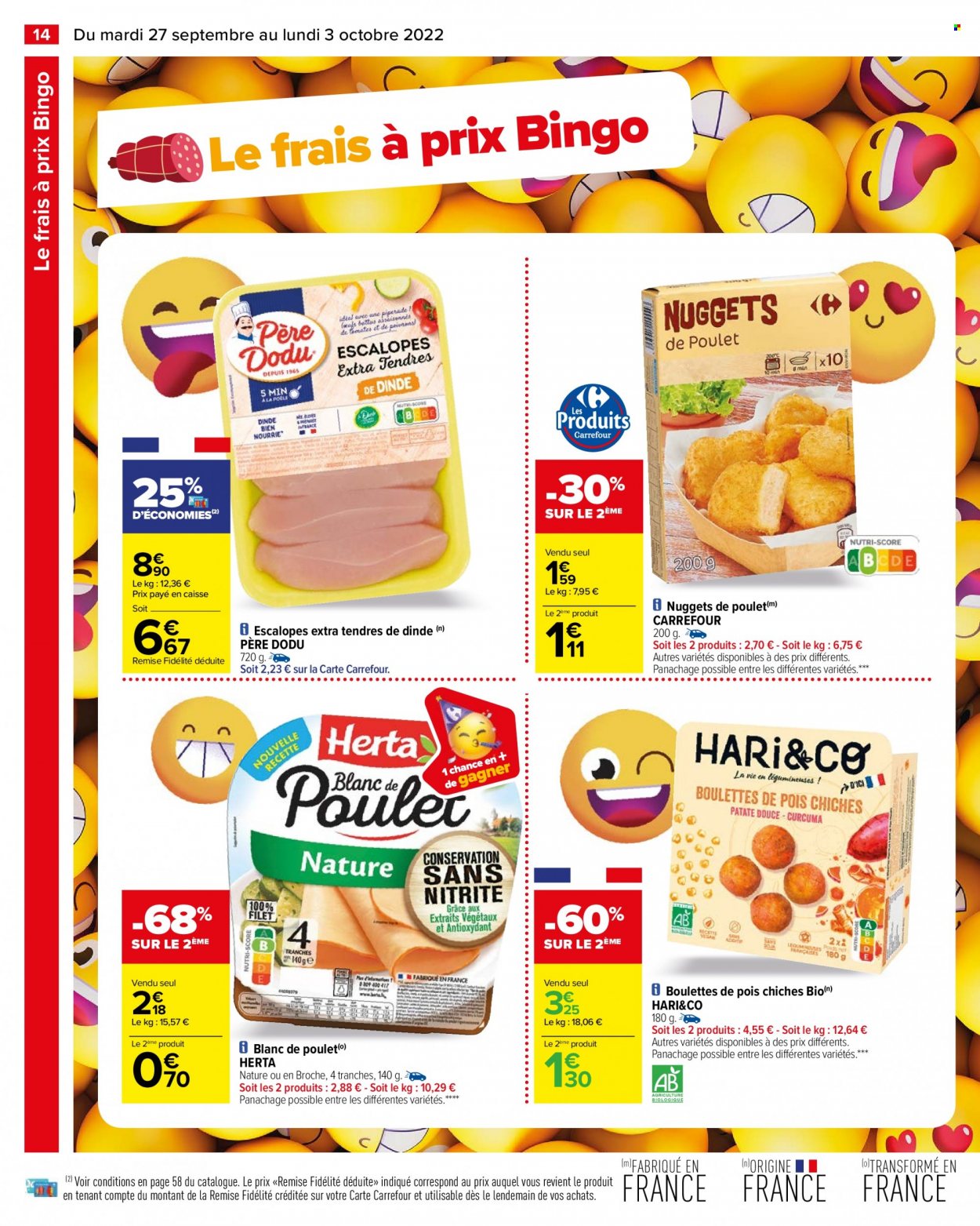 Catalogue Carrefour Hypermarchés - 27/09/2022 - 03/10/2022. Page 16
