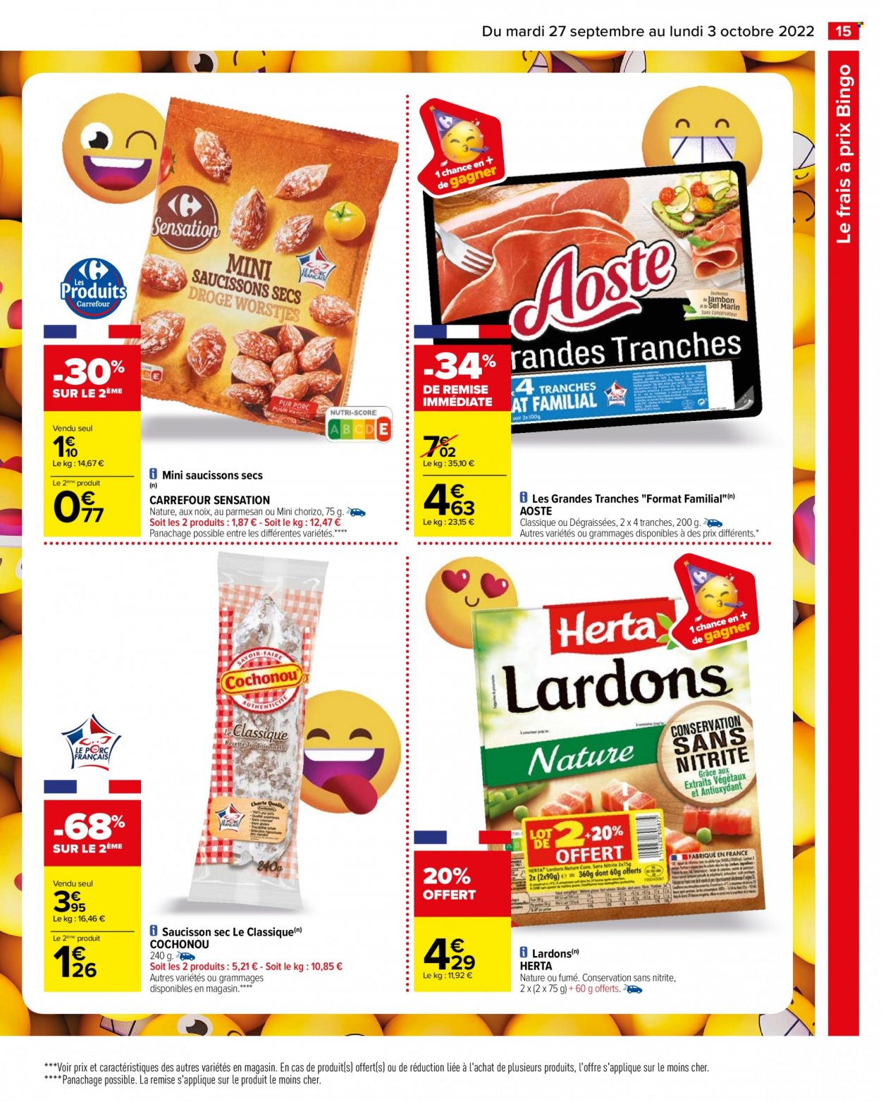 Catalogue Carrefour Hypermarchés - 27/09/2022 - 03/10/2022. Page 17