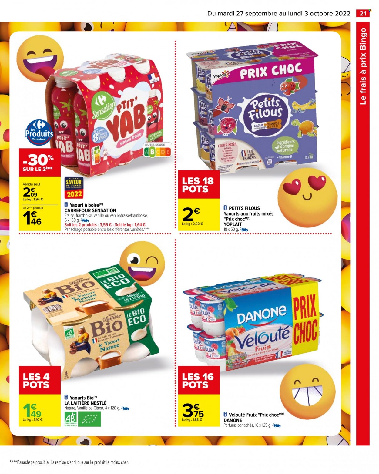 Catalogue Carrefour Hypermarchés - 27/09/2022 - 03/10/2022. Page 23