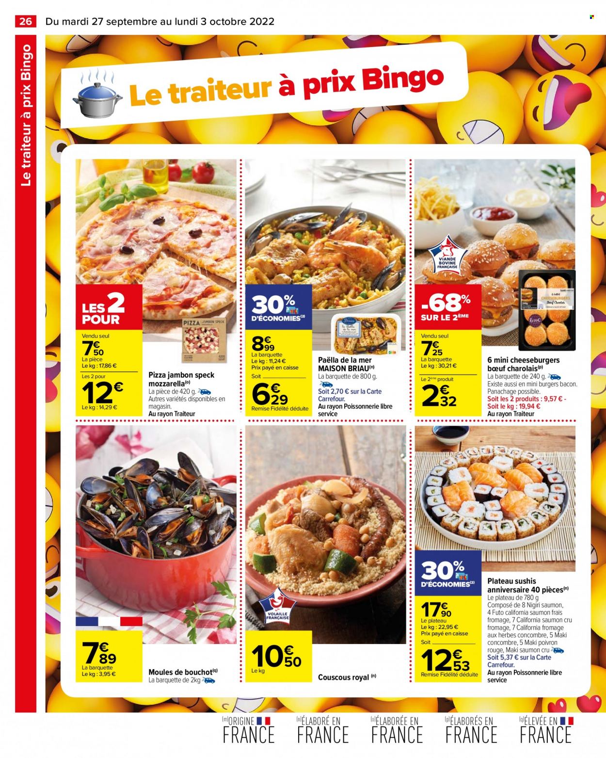 Catalogue Carrefour Hypermarchés - 27/09/2022 - 03/10/2022. Page 28