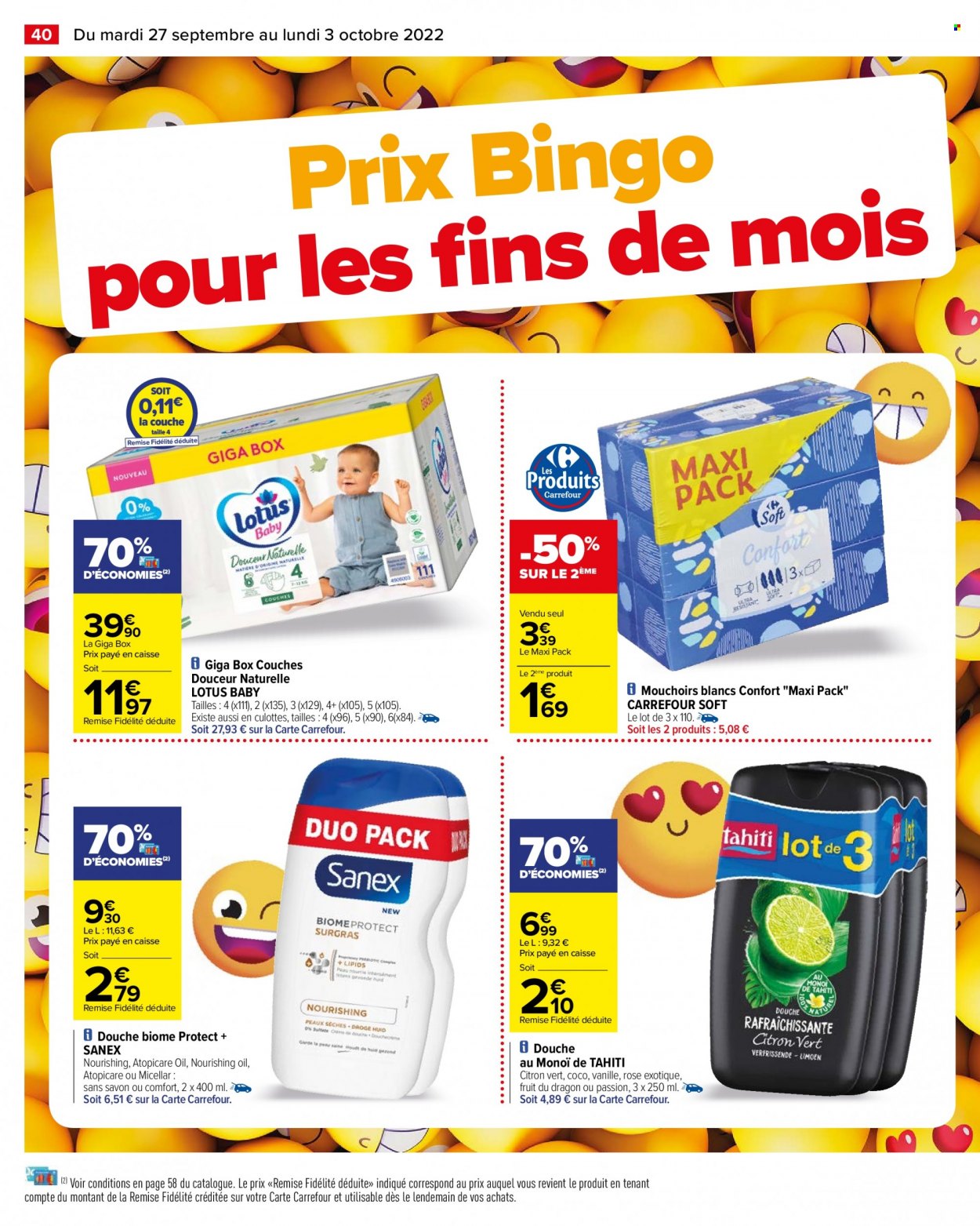 Catalogue Carrefour Hypermarchés - 27/09/2022 - 03/10/2022. Page 42