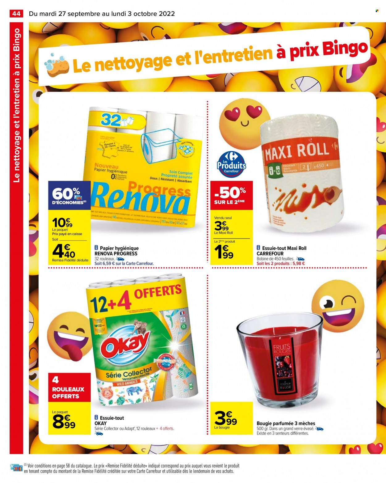 Catalogue Carrefour Hypermarchés - 27/09/2022 - 03/10/2022. Page 46