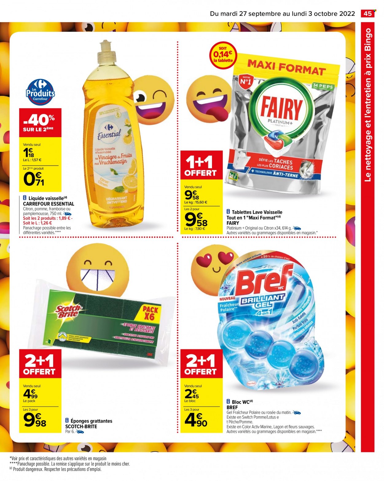 Catalogue Carrefour Hypermarchés - 27/09/2022 - 03/10/2022. Page 47