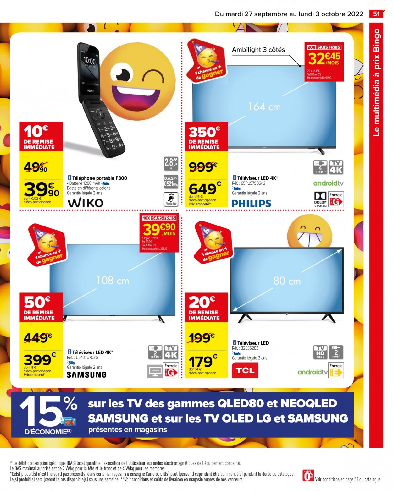 Catalogue Carrefour Hypermarchés - 27/09/2022 - 03/10/2022. Page 53
