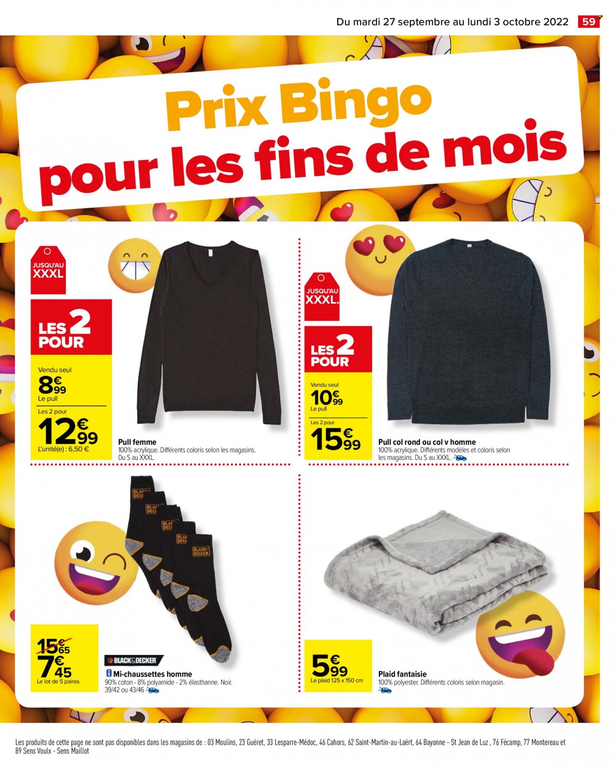 Catalogue Carrefour Hypermarchés - 27/09/2022 - 03/10/2022. Page 62