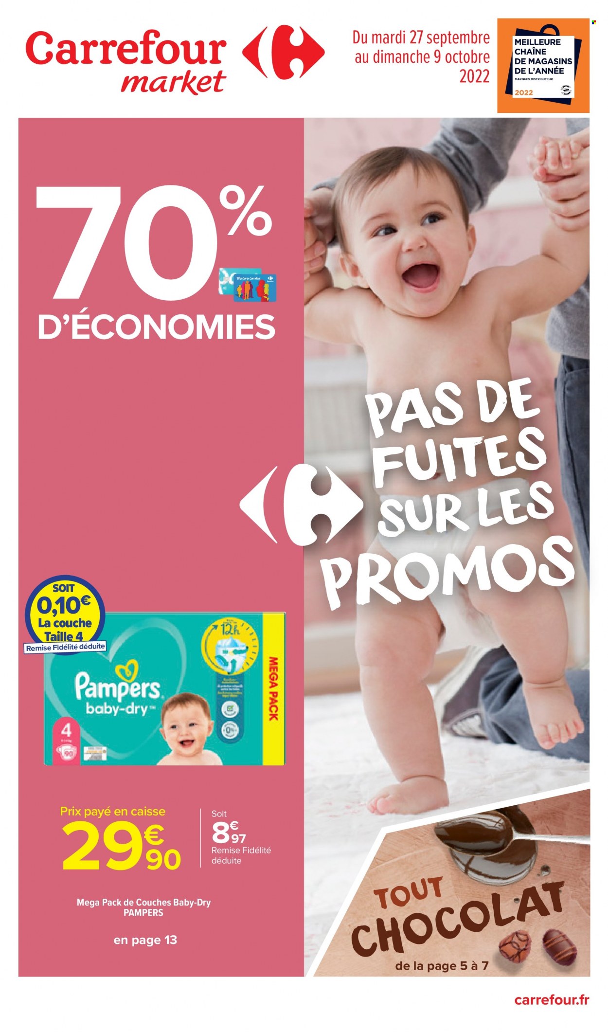 Catalogue Carrefour Market - 27/09/2022 - 09/10/2022. Page 1