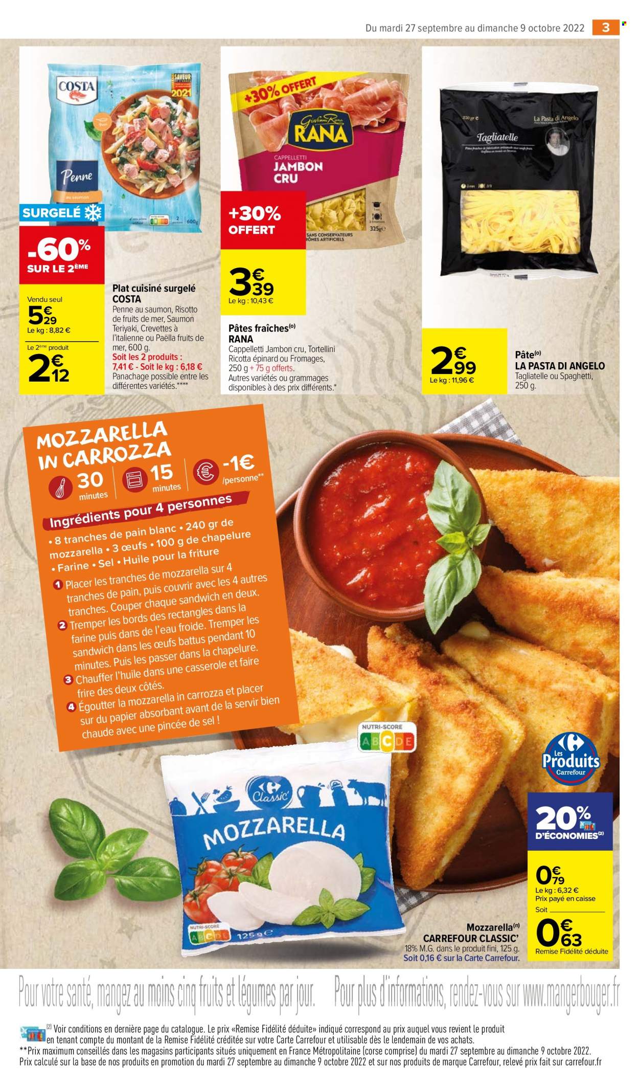 Catalogue Carrefour Market - 27/09/2022 - 09/10/2022. Page 3