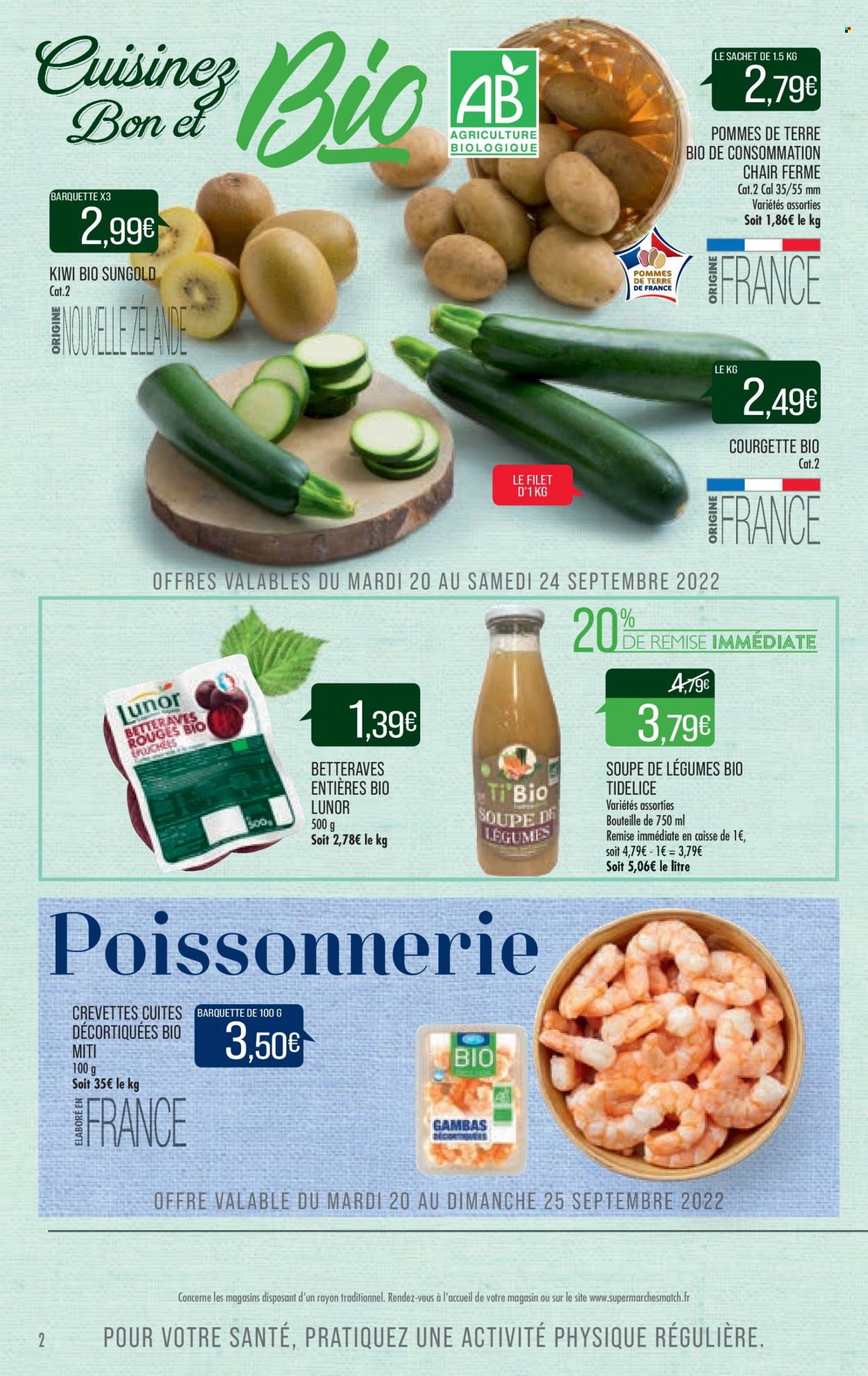 Catalogue Supermarché Match - 20/09/2022 - 02/10/2022. Page 2