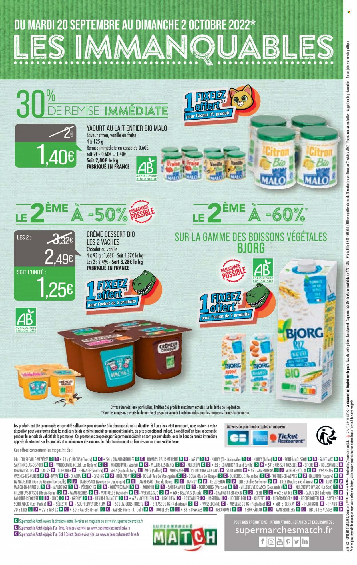 Catalogue Supermarché Match - 20/09/2022 - 02/10/2022. Page 16