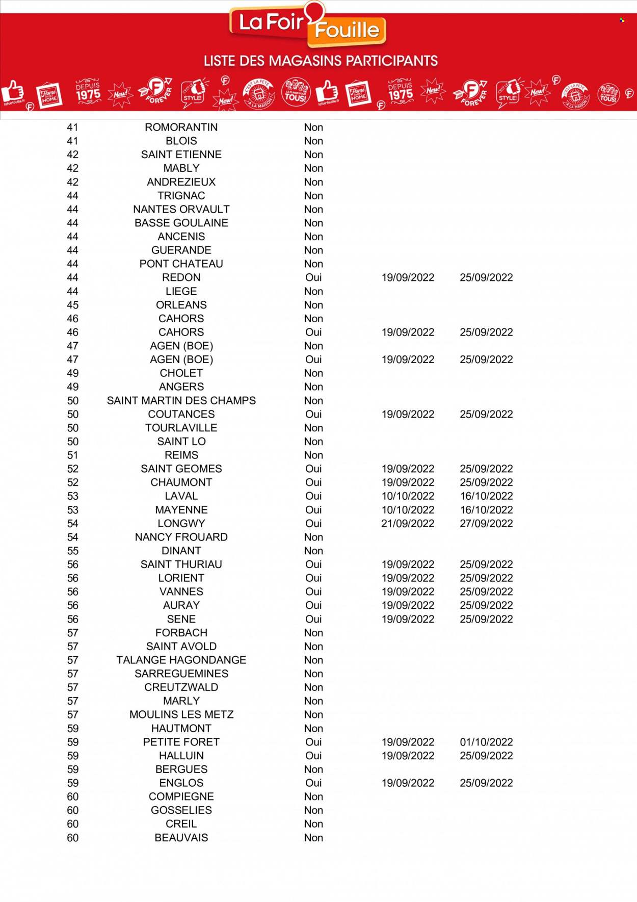 Catalogue La Foir'Fouille - 19/09/2022 - 25/09/2022. Page 11