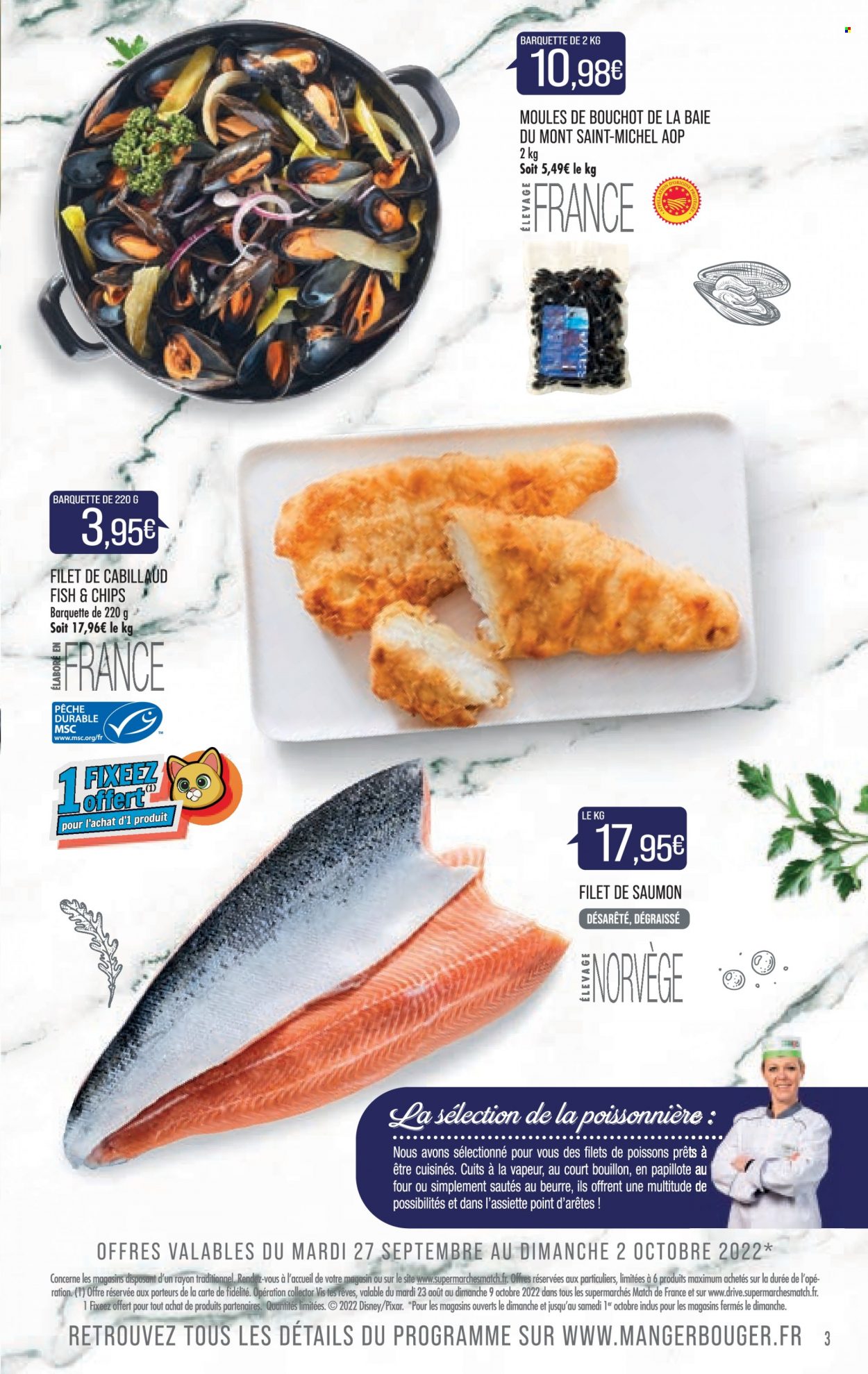 Catalogue Supermarché Match - 27/09/2022 - 09/10/2022. Page 3