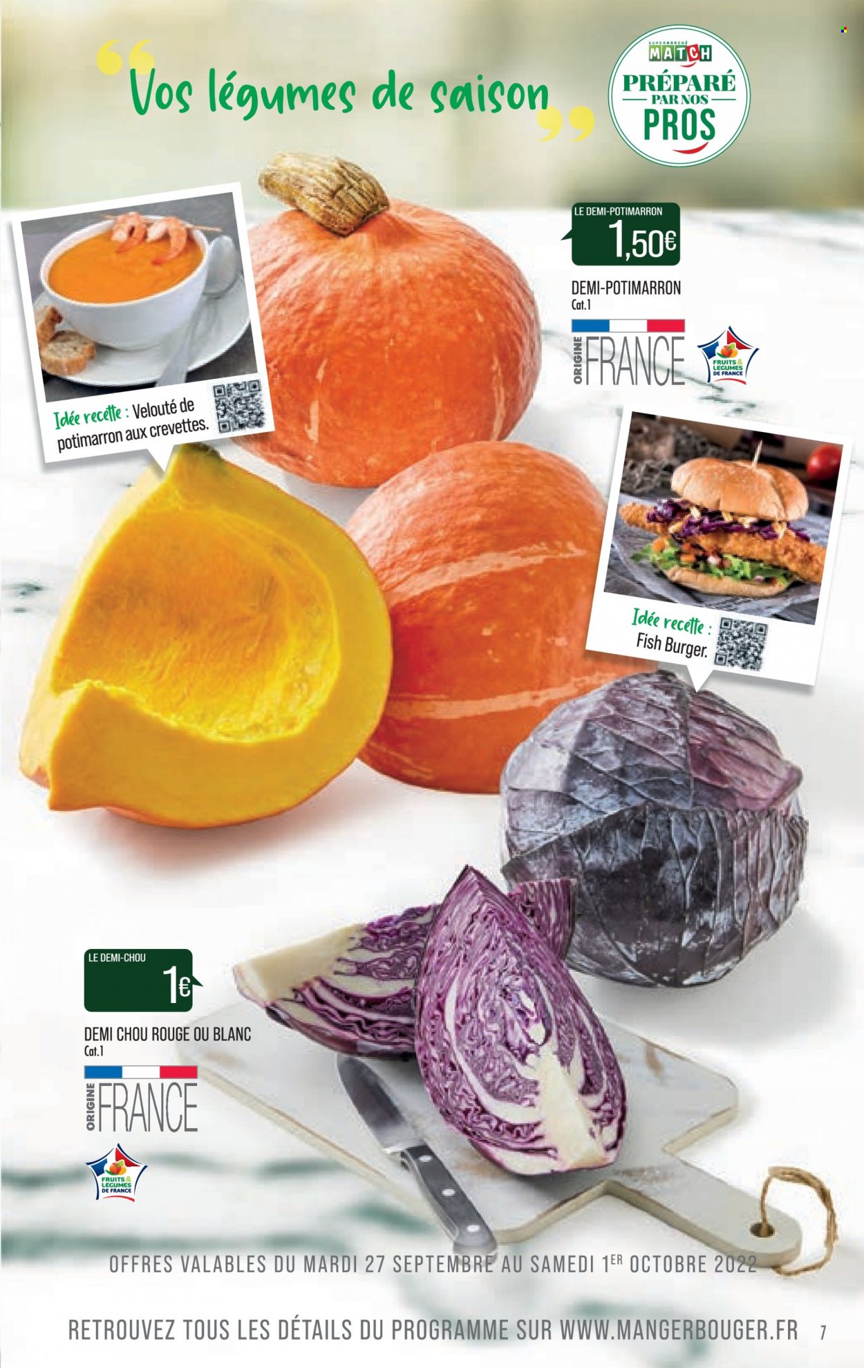 Catalogue Supermarché Match - 27/09/2022 - 09/10/2022. Page 7