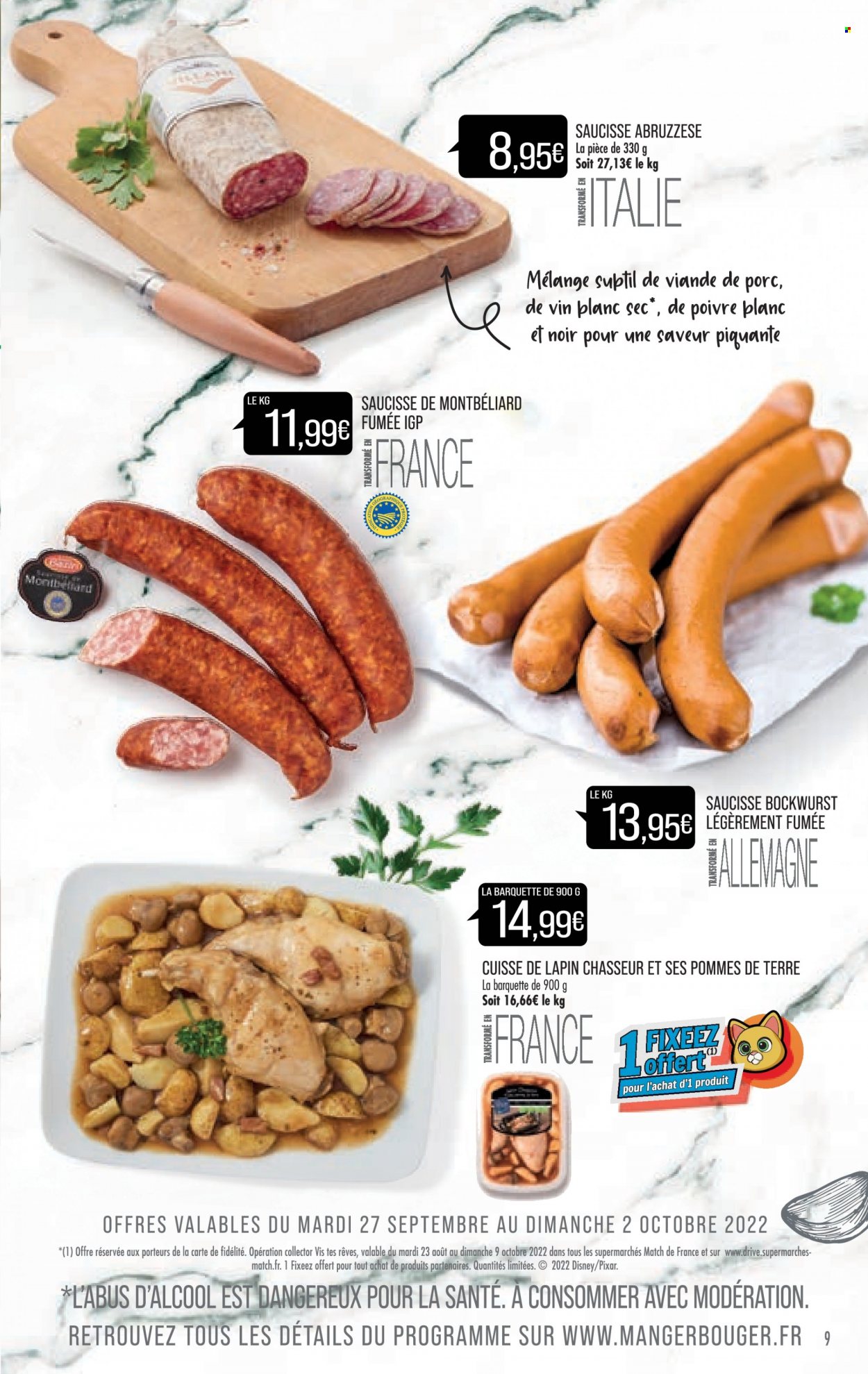 Catalogue Supermarché Match - 27/09/2022 - 09/10/2022. Page 9